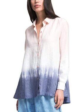 DKNY Womens Ombre Shirt